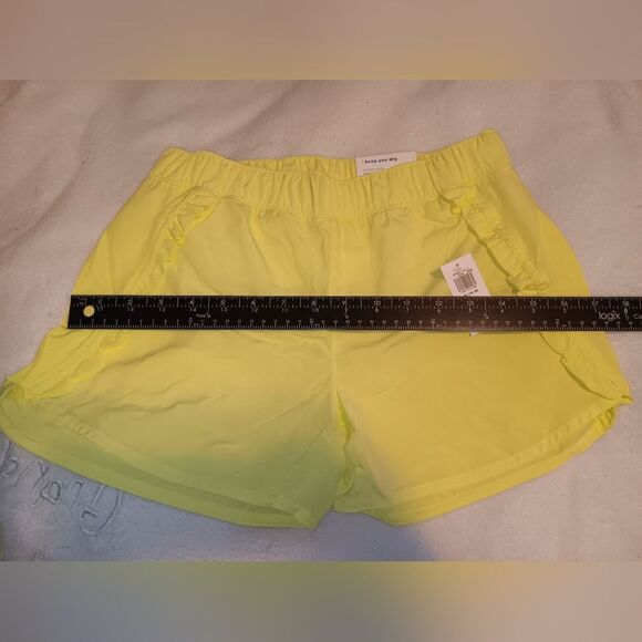 Old Navy Dolphin-Hem Ruffle-Trim Girls Run Shorts NWT - Picture 4 of 7